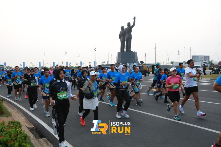 Race photo from ISOPlus Run 2024 Jakarta