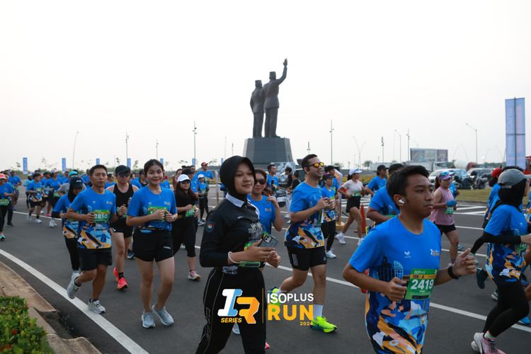 Race photo from ISOPlus Run 2024 Jakarta