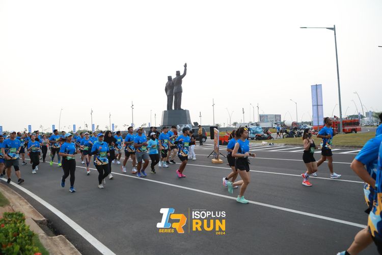 Race photo from ISOPlus Run 2024 Jakarta