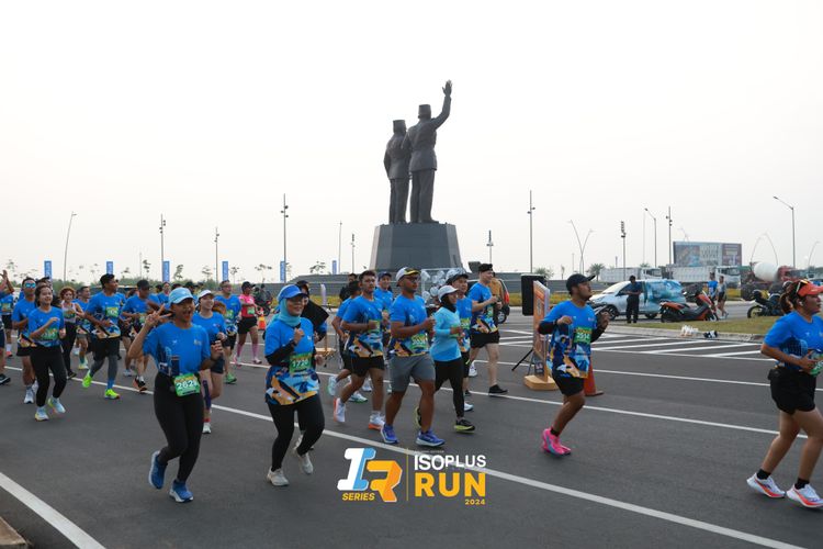 Race photo from ISOPlus Run 2024 Jakarta