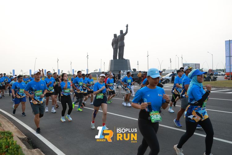 Race photo from ISOPlus Run 2024 Jakarta