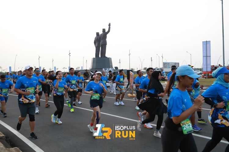 Race photo from ISOPlus Run 2024 Jakarta