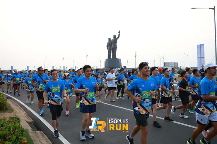Race photo from ISOPlus Run 2024 Jakarta