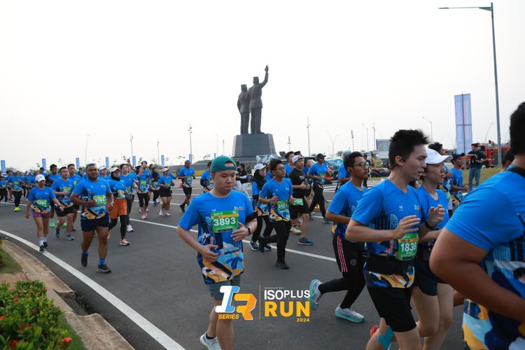 Race photo from ISOPlus Run 2024 Jakarta