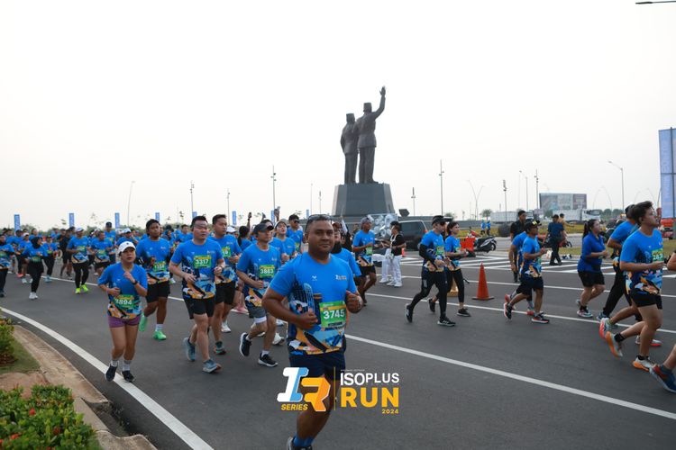 Race photo from ISOPlus Run 2024 Jakarta
