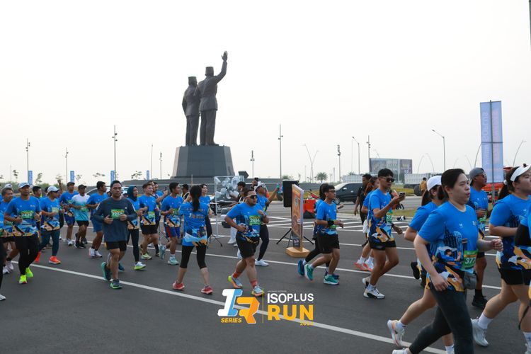 Race photo from ISOPlus Run 2024 Jakarta
