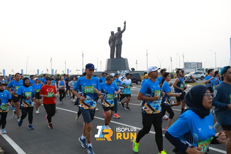 Race photo from ISOPlus Run 2024 Jakarta