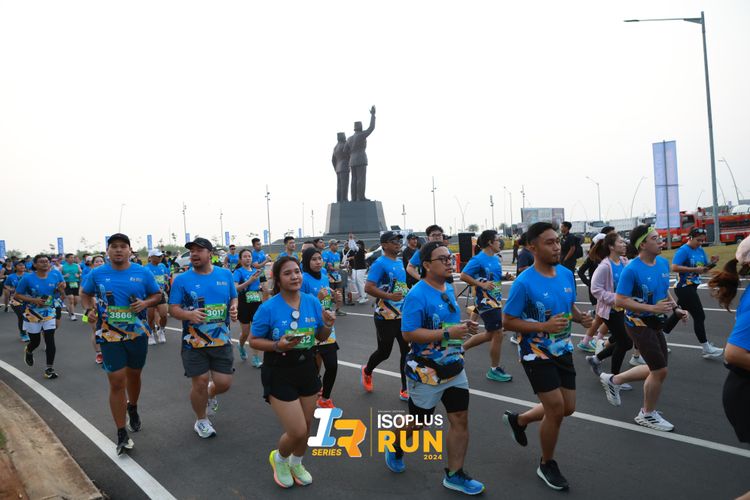 Race photo from ISOPlus Run 2024 Jakarta