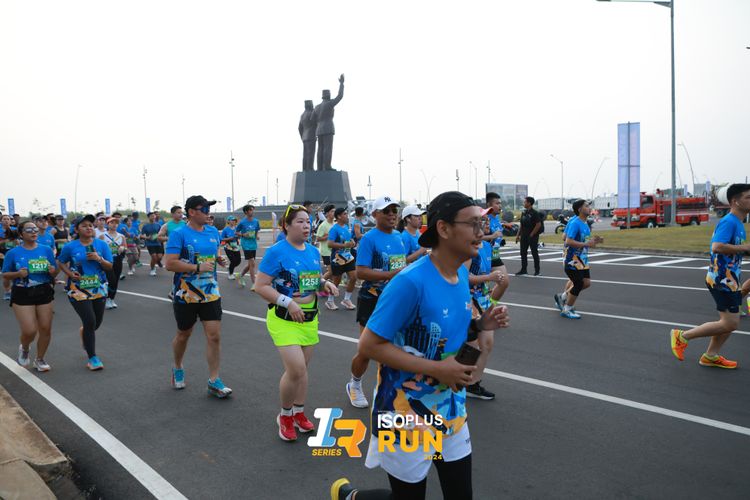 Race photo from ISOPlus Run 2024 Jakarta