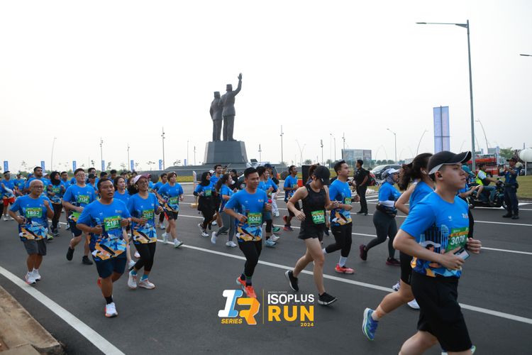 Race photo from ISOPlus Run 2024 Jakarta