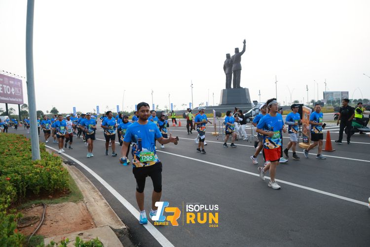 Race photo from ISOPlus Run 2024 Jakarta