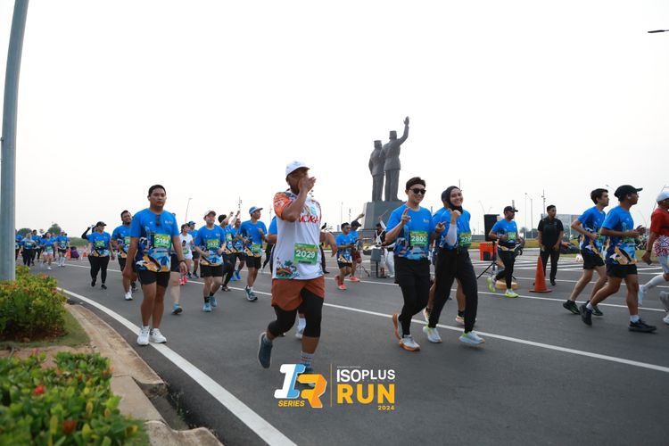 Race photo from ISOPlus Run 2024 Jakarta