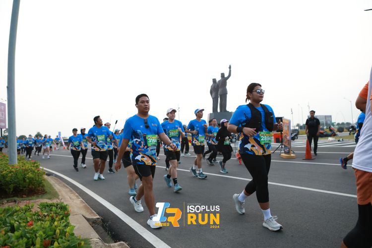 Race photo from ISOPlus Run 2024 Jakarta