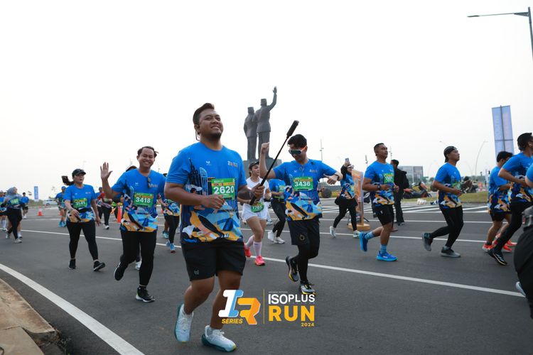 Race photo from ISOPlus Run 2024 Jakarta