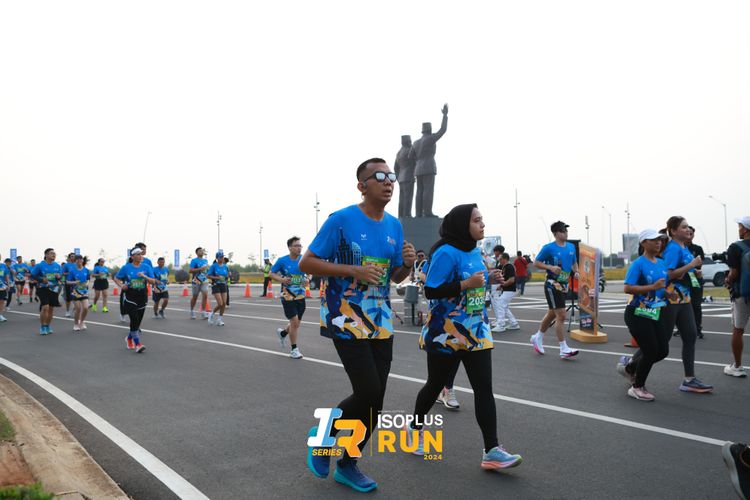 Race photo from ISOPlus Run 2024 Jakarta