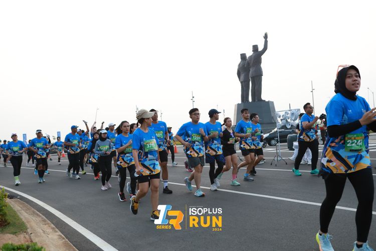 Race photo from ISOPlus Run 2024 Jakarta