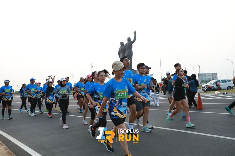 Race photo from ISOPlus Run 2024 Jakarta