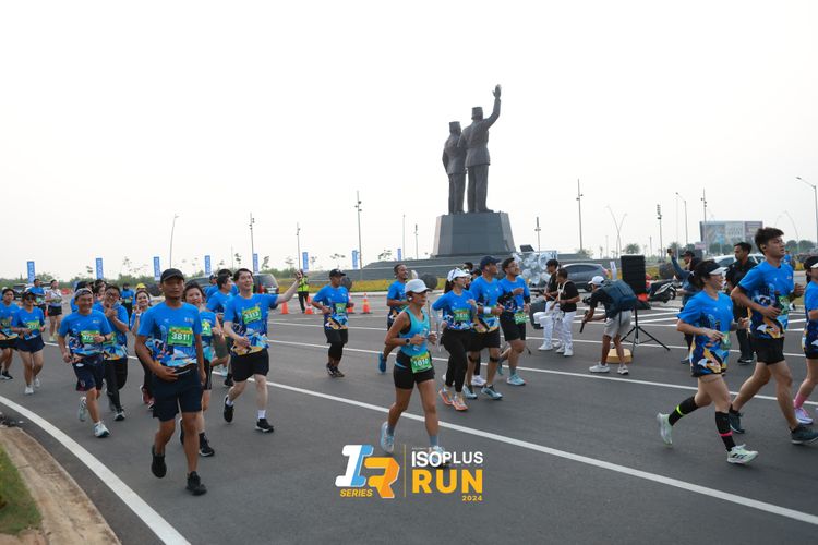 Race photo from ISOPlus Run 2024 Jakarta