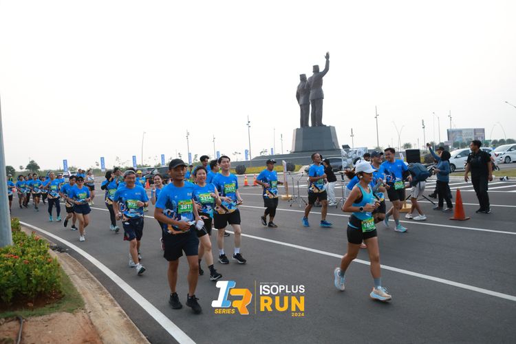 Race photo from ISOPlus Run 2024 Jakarta