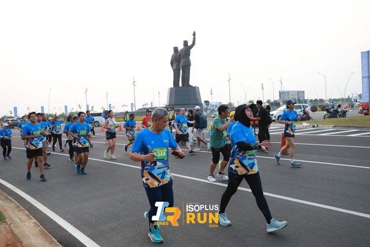 Race photo from ISOPlus Run 2024 Jakarta