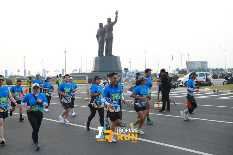 Race photo from ISOPlus Run 2024 Jakarta
