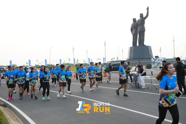 Race photo from ISOPlus Run 2024 Jakarta