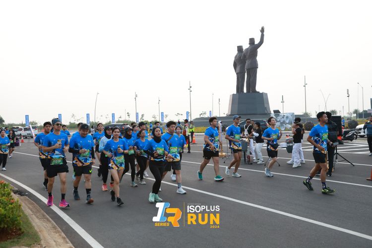Race photo from ISOPlus Run 2024 Jakarta