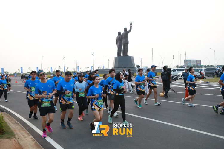 Race photo from ISOPlus Run 2024 Jakarta