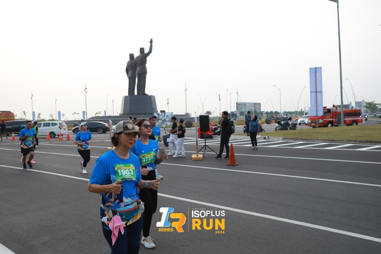 Race photo from ISOPlus Run 2024 Jakarta