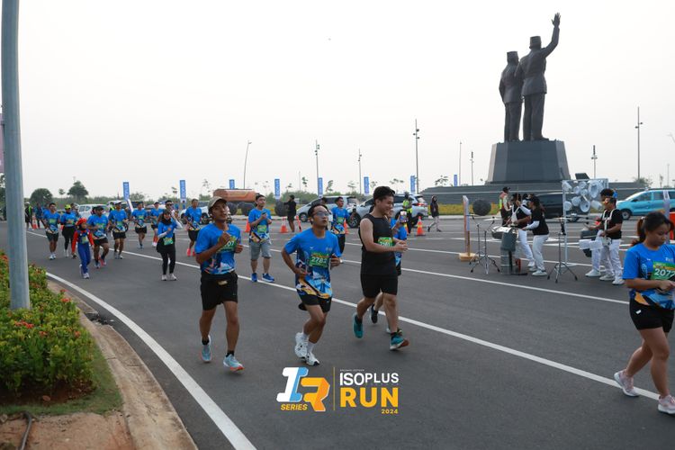 Race photo from ISOPlus Run 2024 Jakarta