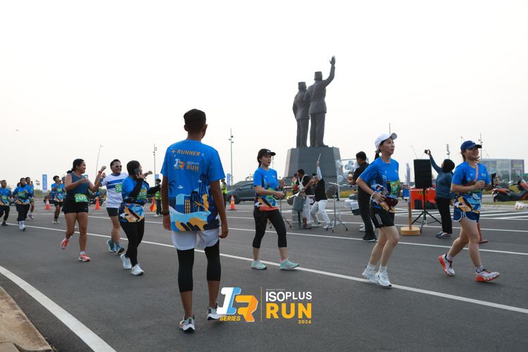 Race photo from ISOPlus Run 2024 Jakarta