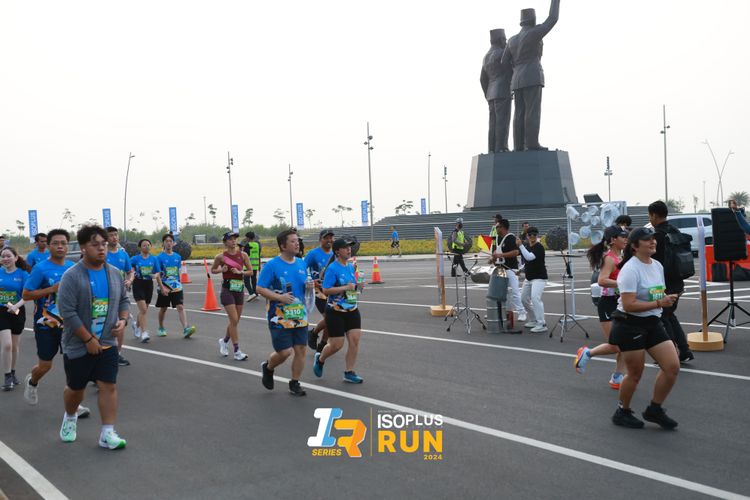 Race photo from ISOPlus Run 2024 Jakarta