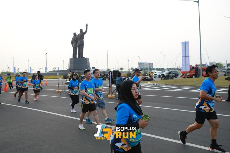 Race photo from ISOPlus Run 2024 Jakarta