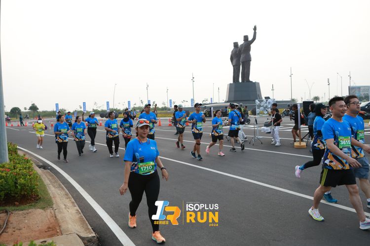 Race photo from ISOPlus Run 2024 Jakarta