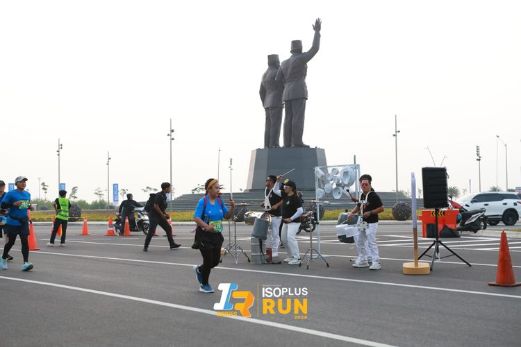 Race photo from ISOPlus Run 2024 Jakarta