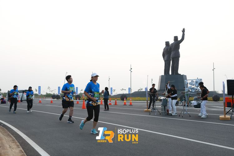 Race photo from ISOPlus Run 2024 Jakarta