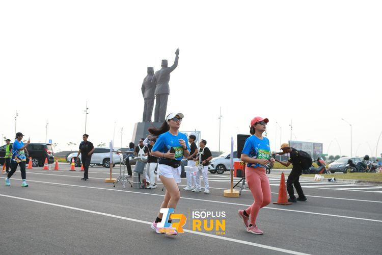Race photo from ISOPlus Run 2024 Jakarta