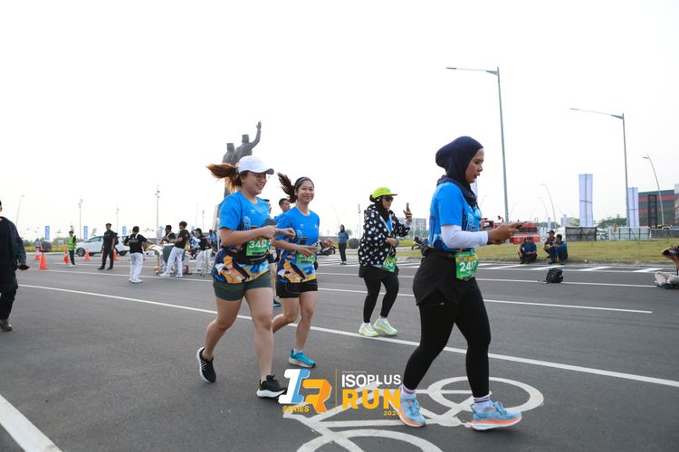 Race photo from ISOPlus Run 2024 Jakarta