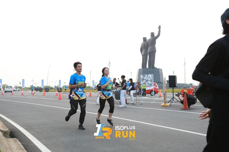 Race photo from ISOPlus Run 2024 Jakarta
