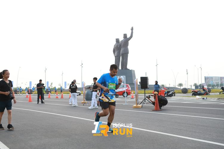 Race photo from ISOPlus Run 2024 Jakarta