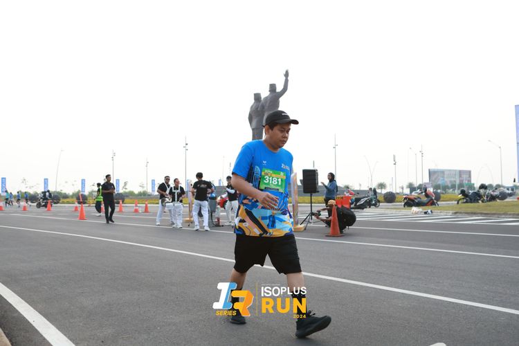 Race photo from ISOPlus Run 2024 Jakarta