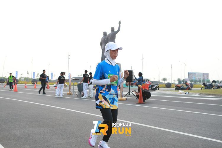 Race photo from ISOPlus Run 2024 Jakarta