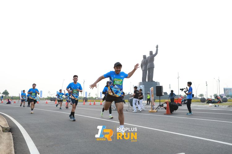 Race photo from ISOPlus Run 2024 Jakarta