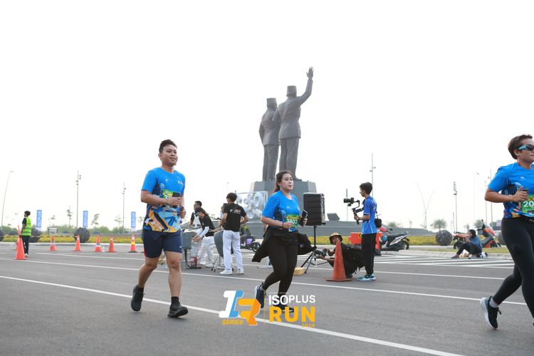 Race photo from ISOPlus Run 2024 Jakarta