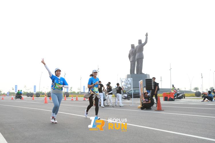 Race photo from ISOPlus Run 2024 Jakarta