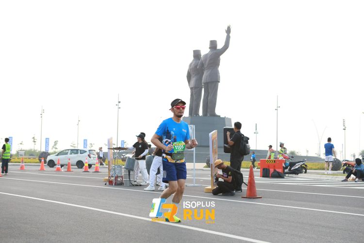 Race photo from ISOPlus Run 2024 Jakarta