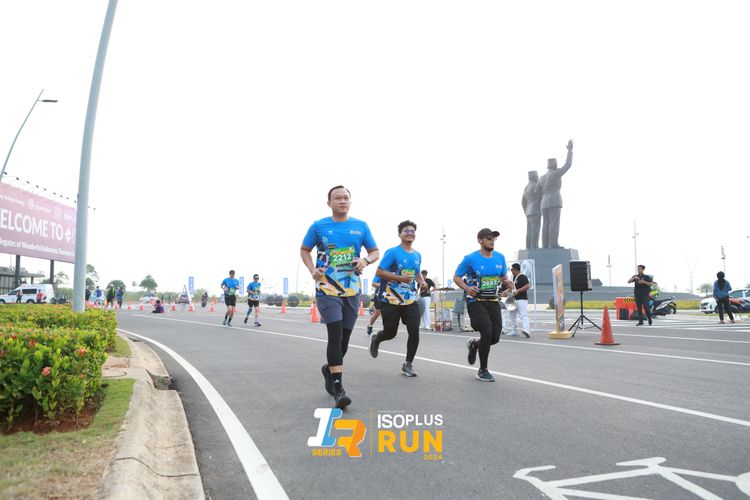 Race photo from ISOPlus Run 2024 Jakarta