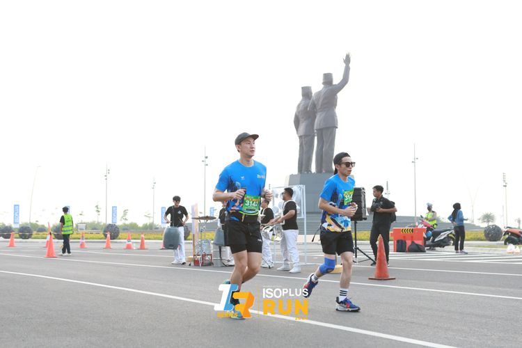 Race photo from ISOPlus Run 2024 Jakarta