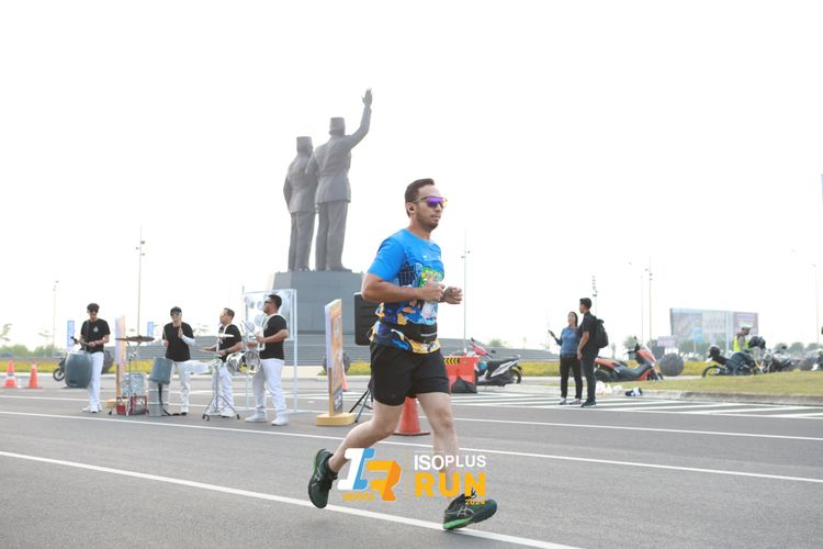 Race photo from ISOPlus Run 2024 Jakarta