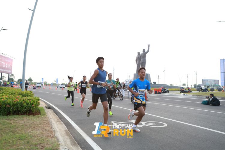 Race photo from ISOPlus Run 2024 Jakarta